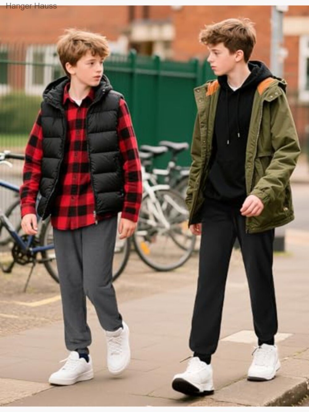 Boys Jogger Sweatpants with Pockets Drawstring Elastic Waist 5-14Y - Picture 7 of 7
